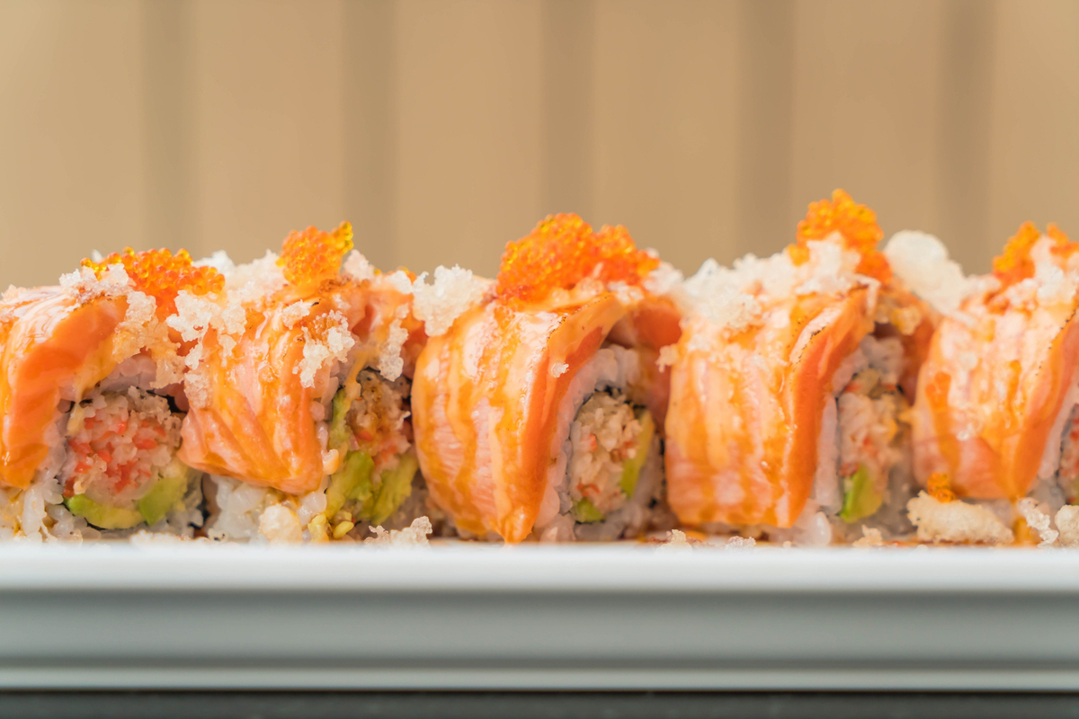 Can you use canned salmon for sushi bake?