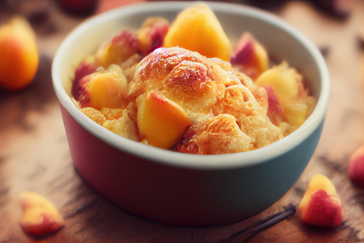 peach cobbler recipe with cake mix