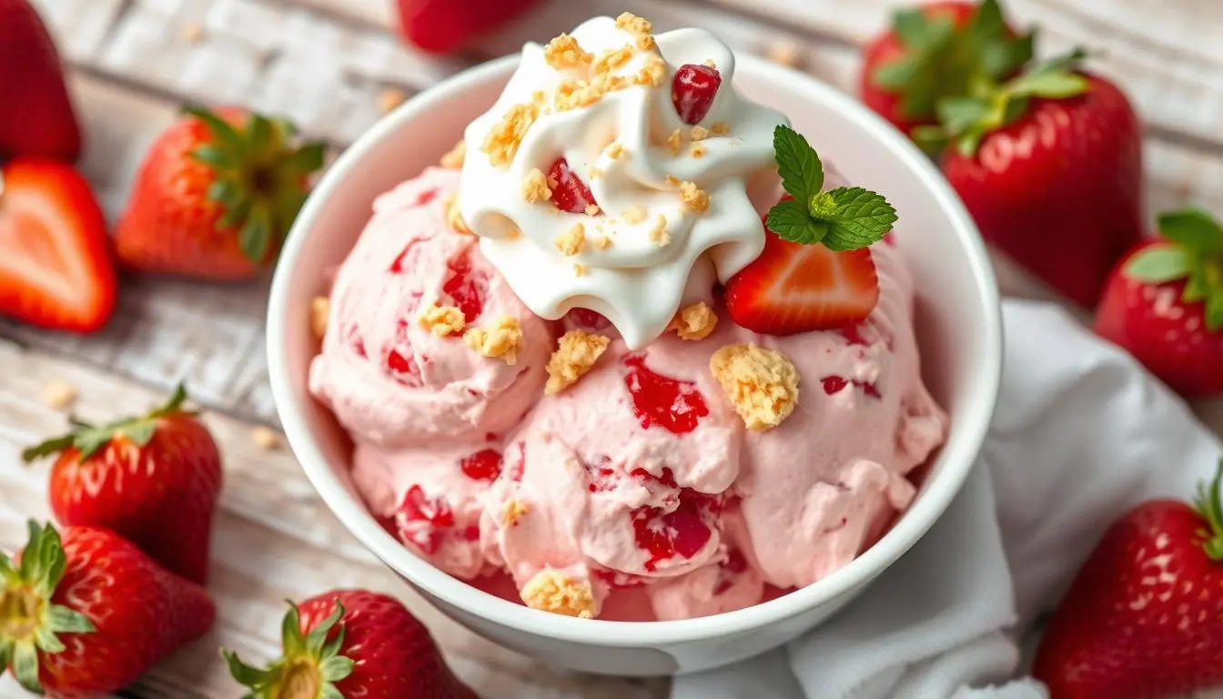 strawberry shortcake ice cream