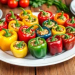 stuffed mini peppers