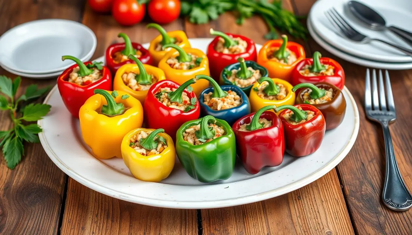 stuffed mini peppers