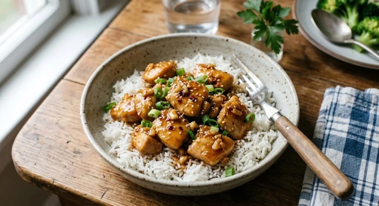 15 minute honey garlic chicken recipe